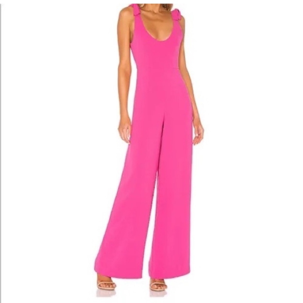 Revolve NBD Clover Jumpsuit in Pink